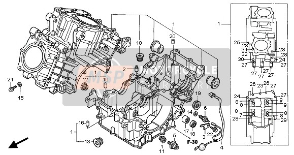 90048MY5600, Afsluitbout 18mm, Honda, 0