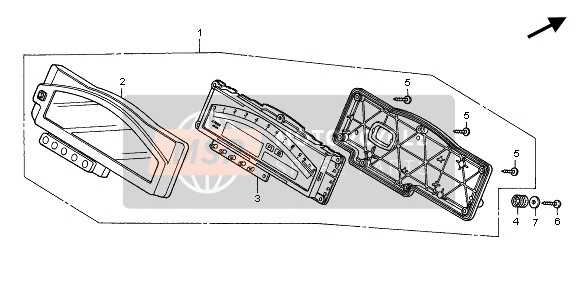 TACHOMETER (KMH)