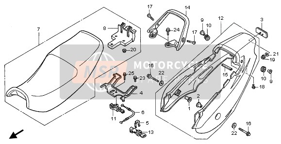 81173MN5300, Rubber A, Trunk Pocket Seal, Honda, 1