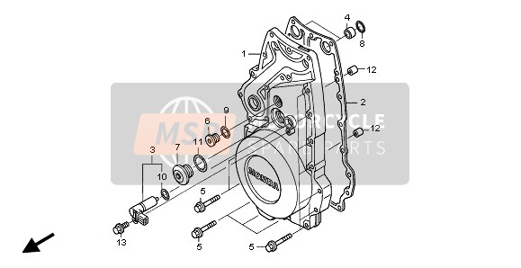 FRONT CRANKCASE COVER