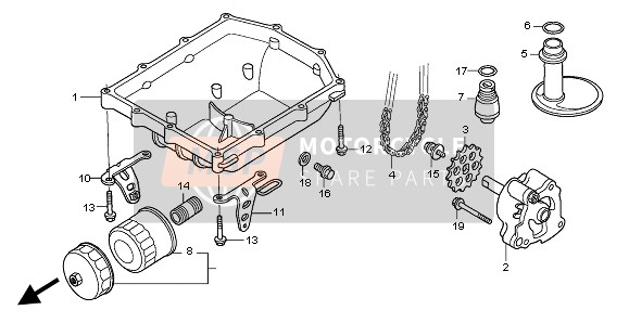 64514MCF000, Stay, L. Lower Cowl, Honda, 0