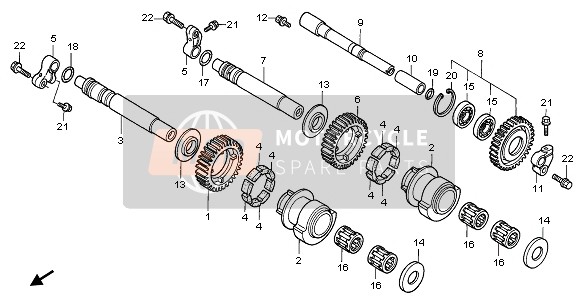 Honda CBR1100XX 2003 BALANCER for a 2003 Honda CBR1100XX