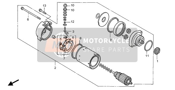 31205KC1901, Bolt, Setting, Honda, 2