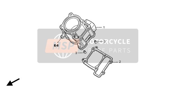 12191KPP901, Gasket, Cylinder, Honda, 3