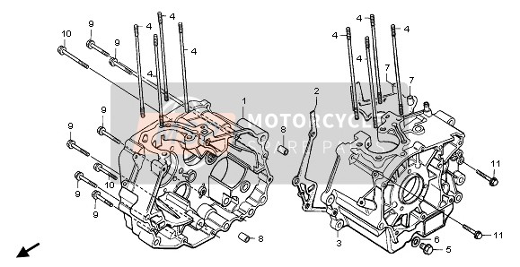 9430112200, Dowel Pin, 12X20, Honda, 3