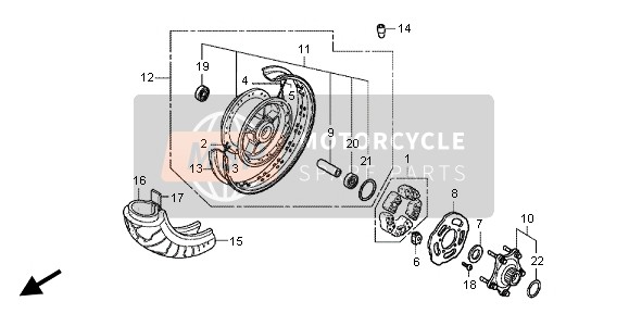 42635MEG000, Hub Sub Assy., Rr. Wheel, Honda, 0