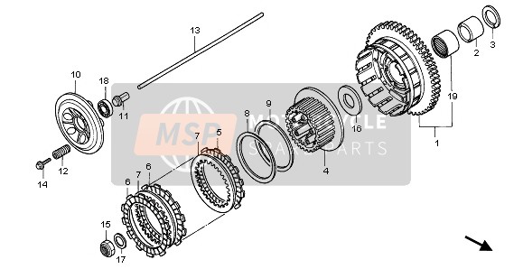 90022MM5000, BOUT-SLUITRING 6X25, Honda, 2