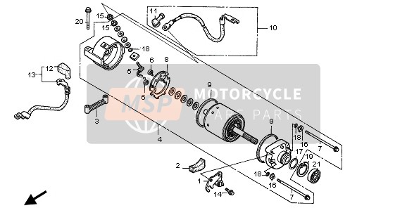 31190MK4600, Compensatieplaat, Honda, 2