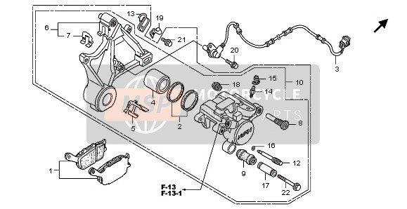 45157MEJJ00, Klammer A, Sensorkabel, Honda, 0