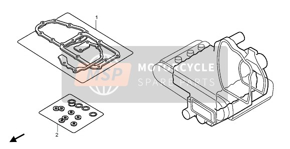 Honda GL1800 2007 EOP-2 Gasket Kit B for a 2007 Honda GL1800