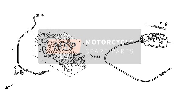 Honda GL1800 2007 AUTO CRUISE  for a 2007 Honda GL1800