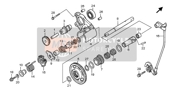 Honda GL1800 + AIRBAG 2007 REVERSE GEAR for a 2007 Honda GL1800 + AIRBAG