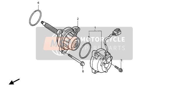 Honda CB1000F 1995 GENERATOR for a 1995 Honda CB1000F