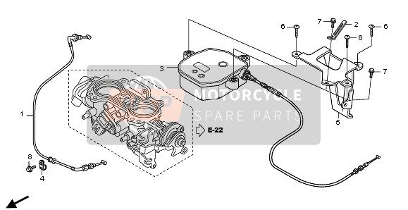 Honda GL1800 + AIRBAG 2007 Crociera automatica (Airbag) per un 2007 Honda GL1800 + AIRBAG