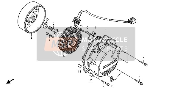 90012KR8000, Boulon De Douille,  6X34, Honda, 1