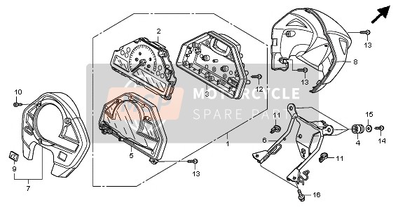 TACHOMETER (MPH)