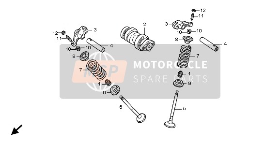 14100KWF901, Camshaft Comp., Honda, 0