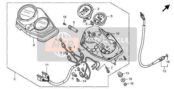 TACHOMETER (KMH)