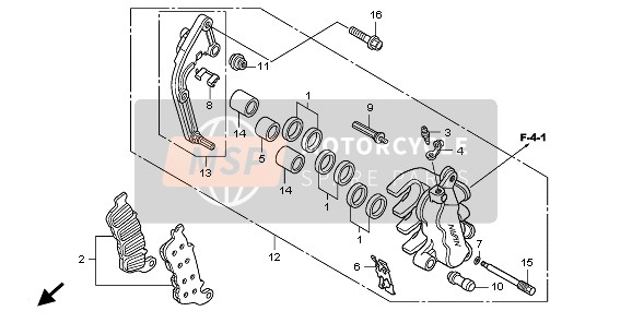 FRONT BRAKE CALIPER