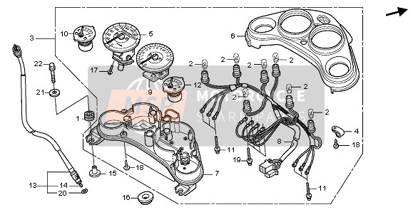 TACHOMETER (KMH)