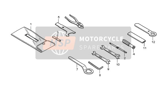 Honda CBR1000RA 2009 Herramientas para un 2009 Honda CBR1000RA