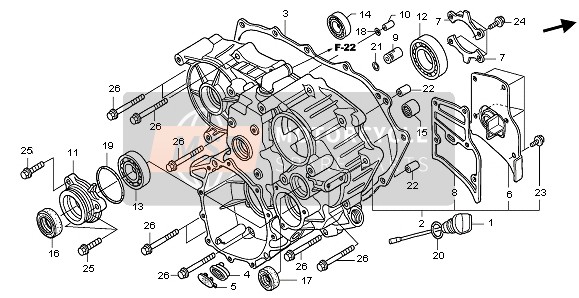 91006MT3003, Radiale Kogellager 6206 (, Honda, 1