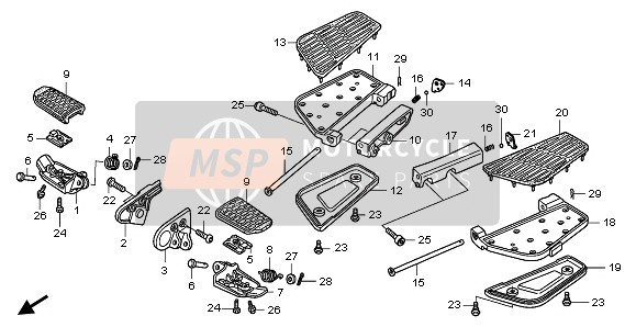 Honda GL1800 2009 STEP for a 2009 Honda GL1800