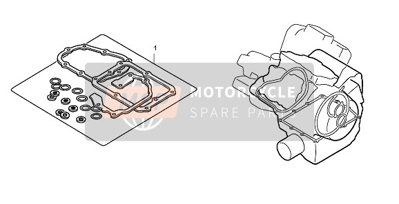 11394KFK631, Gasket, R. Crankcase Cover, Honda, 1