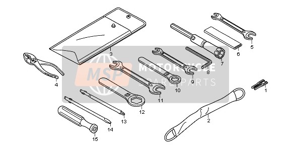 Honda XL700VA 2009 Outils pour un 2009 Honda XL700VA