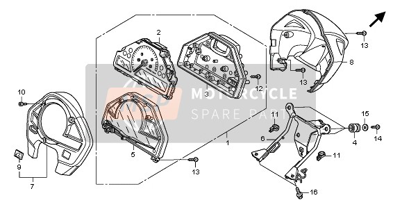 TACHOMETER (MPH)