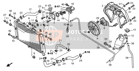 934040601808, BOLT-WASHER, 6X18, Honda, 2