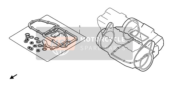 Honda CBF1000FSA 2010 EOP-2 Kit de juntas B para un 2010 Honda CBF1000FSA