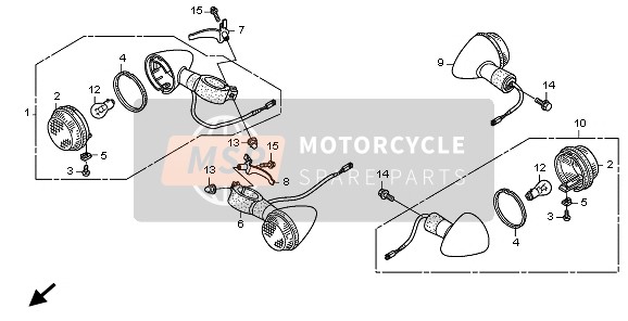 33408MFR671, Nut, Clip, Honda, 0