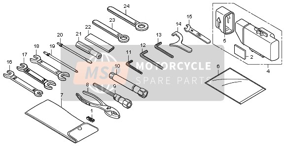 83503MGR640, Chapeau De Boitier D'Outi, Honda, 0