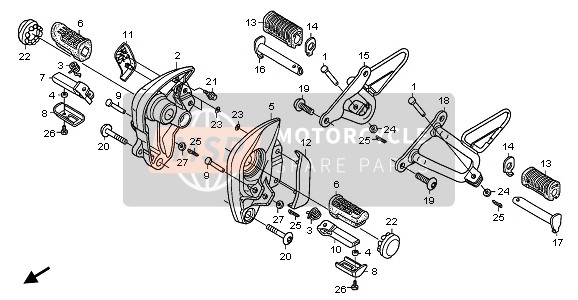 Honda XL700VA 2010 Passo per un 2010 Honda XL700VA