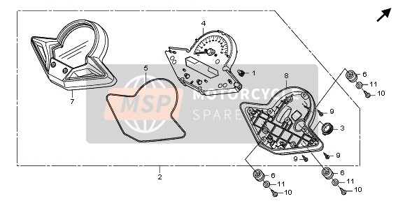 9391325380, Screw, Tapping, 5X14 (Po), Honda, 0