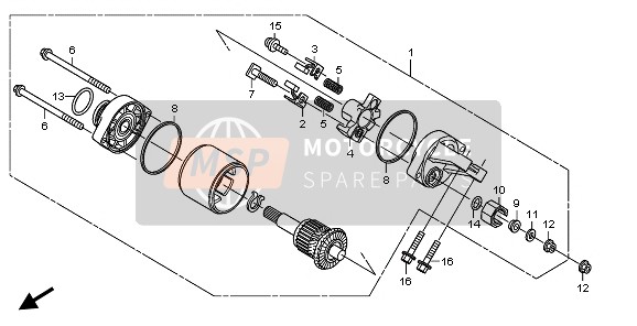 STARTER MOTOR