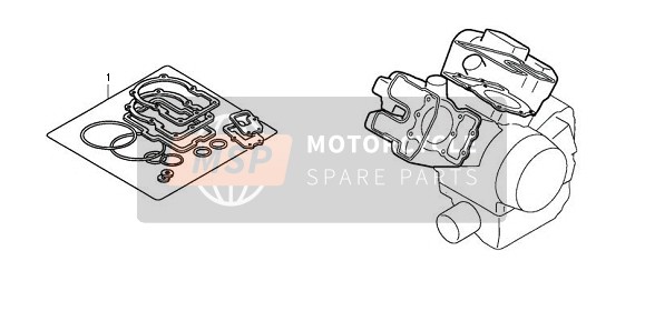 Honda XL700VA 2011 EOP-1 Gasket Kit A for a 2011 Honda XL700VA