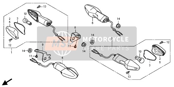 90103KYJ901, Screw, Tapping, 4X12, Honda, 0