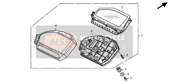 37620MGPD01, Ens De Caja,  Inferior, Honda, 0