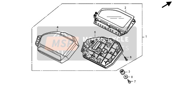 TACHOMETER (KMH)