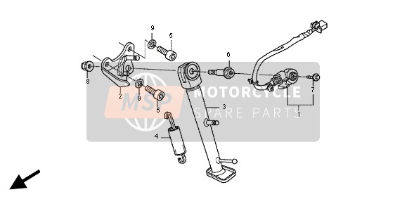 Honda CBR600FA 2012 Supporter pour un 2012 Honda CBR600FA