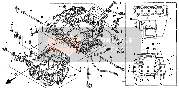 32104MFJD00, SUB-EQUIPO,  De Alambre Mo, Honda, 4