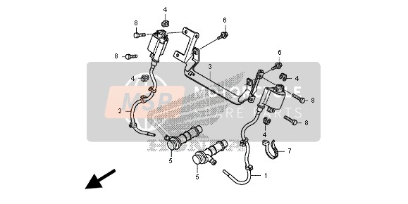 Honda NC700SA 2012 Bobina di accensione per un 2012 Honda NC700SA