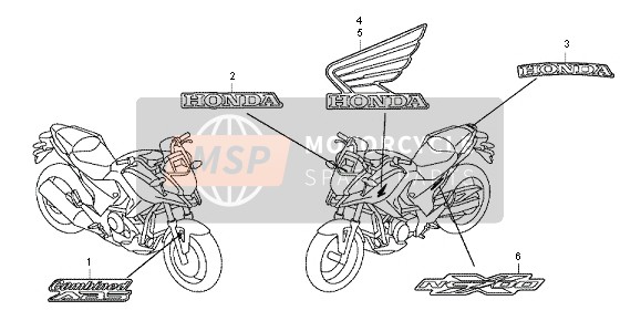 Honda NC700XA 2012 MARKE für ein 2012 Honda NC700XA