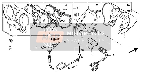 TACHOMETER (MPH)