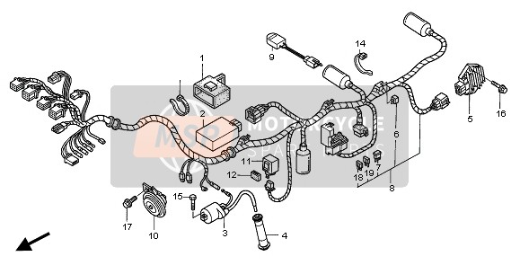 31600KPF961, Rectifier Assy., Regulator, Honda, 0