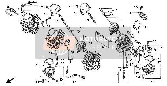 Carburador (Partes componentes)
