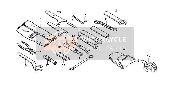 Honda CBR600RR 2006 TOOLS for a 2006 Honda CBR600RR