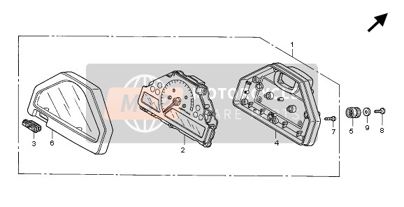 TACHOMETER (KMH)